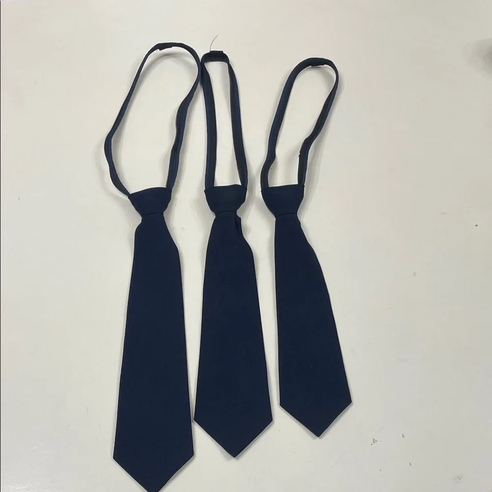 Classic Navy Blue Boy’s Tie